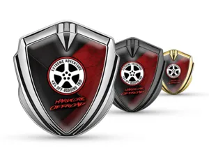 Badge Self Adhesive Pro Style Alloy Finish